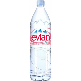 Вода Эвиан 1.5л негазированная, пластик