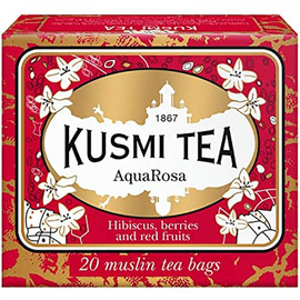Kusmi tea «AquaRosa» Красные фрукты, гибискус, черные ягоды Organic, Саше 2,2гр *20шт