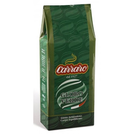 Unicum Кофе зерновой Carraro Globo Verde 1кг, 50/50 %