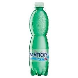 Минеральная вода Mattoni 0.5л газированная, пластик