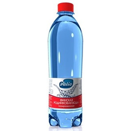 Родниковая вода Valio 1.5л газированная, пластик