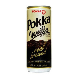 Кофе с молоком Pokka Ванильный 0.24л