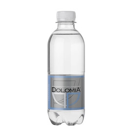 Минеральная вода Dolomia 0.33л газированная, пластик