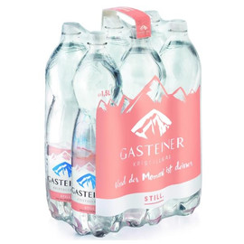 Минеральная вода Gasteiner 1.5л негазированная, пластик