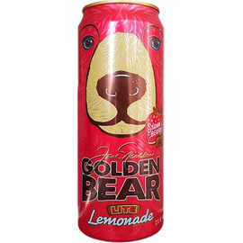 Холодный чай Arizona Golden Bear Lite Lemonade Strawberry, Клубника 0,68 л