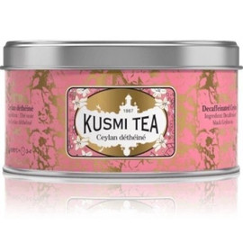 Kusmi tea Decaffeinnated Ceylon / Кусми чай Декафенированный цейлонский чай, 125гр