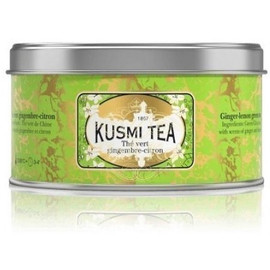 Kusmi tea Ginger-Lemon Green Tea / Кусми чай Имбирно -лимонный зеленый чай, 125гр