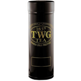 Банка TWG для хранения чая Modern 100g in Black and Gold