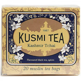 Kusmi tea «Kashmir Tchai» Ароматизированный черный чай, специи, Саше 2,2гр *20шт