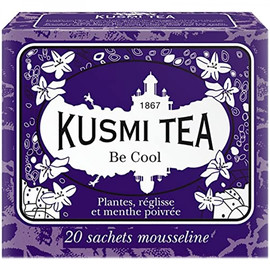 Kusmi tea «Be Cool» Blend of herbs трав, мяты, лакрицы и яблока, Саше 2,2гр *20шт