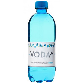 Вода питьевая «VODA UA», «Карпатская высокогорная родниковая» 0.5, без газа, пэт