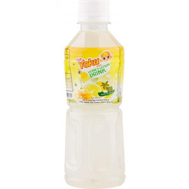 YOKU Сокосодержащий напиток с 25% лимона с медом и кокосовым желе 0.32л