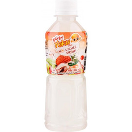 YOKU Сокосодержащий напиток с 25% сока личи и кокосовым желе 0.32л