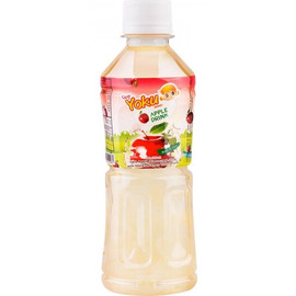 YOKU Сокосодержащий напиток с 10% яблочного сока и кокосовым желе 0.32л