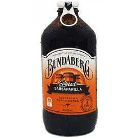 Напиток «Bundaberg» Sarsaparilla - Сарсапарилла, 0.375л (Низкокалорийная версия)