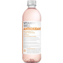 Напиток «Vitamin Well» Antioxidant Персик 0.5л