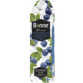 Морс «Bonne» Blueberry Juice Drink Premium Черника, 1л