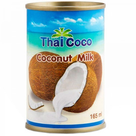 Кокосовое молоко «Thai Coco» (17-18% жирн), 0.165л, ж/б