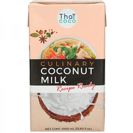 Кокосовое молоко «Thai Coco» (17-18% жирн), 1л, т/п