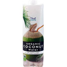 100% Органическая Кокосовая вода «Thai Coco» Prisma, 0.33л
