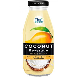 Кокосовый напиток «Thai Coco» Coconut Beverage Mango со вкусом Манго 0.28л