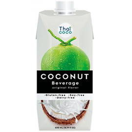 Кокосовый напиток «Thai Coco» Coconut Beverage, Оригинальный, 0.33л