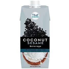 Кокосово - кунжутный напиток «Thai Coco» Coconut Sesame Prisma, 0.33л