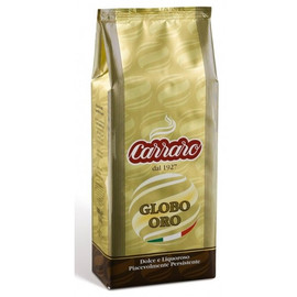 Unicum Кофе зерновой Carraro Globo Oro 1кг, 70/30 %