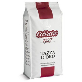 Unicum Кофе зерновой Carraro Tazza D’oro 1кг, 90/10 %