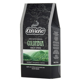 Кофе молотый Carraro Mono El Colombia 62,5 гр, 100 %