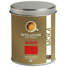 Кофе Musetti Evoluzione 100% Arabica 250 гр, банка