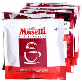 Кофе Musetti Cremissimo в чалдах 6,94 гр, 150 шт/уп