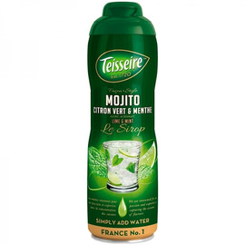 Сироп «Teisseire» Mojito Citron Vert & Menthe / lime & Mint, Мохито, 0.6л