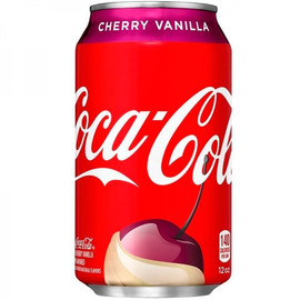 Напиток Coca Cola Cherry-Vanilla, Кока Кола Вишня-Ваниль 0,355л ж/б