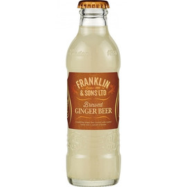 Напиток Тоник «Franklin & Sons» Brewed Ginger Beer, Брюд Джинджер Бир, 0.2л
