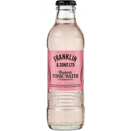 Напиток Тоник «Franklin & Sons» Rhubarb With Hibiscus Tonic Water, Ревень, Гибискус, 0.2л