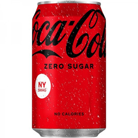 Напиток Кока-Кола «Coca-Cola» Zero Sugar 0.33 л, без сахара ж/б