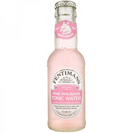 Напиток FENTIMANS Pink Rhubarb Tonic Water (Тоник Розовый Ревень) 0,2л, стекло