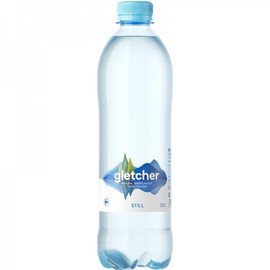 Минеральная родниковая вода «Gletcher», 0.5л, без газа, пэт