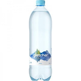 Минеральная родниковая вода «Gletcher», 0.95л, без газа, пэт