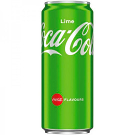 Газированный напиток «Coca-Cola» Lime, Кока Кола Лайм, 330мл, банка