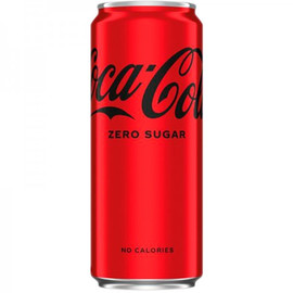 Напиток «Coca-Cola» Zero Sugar slim, 0.33, без сахара, банка
