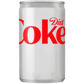 Газированный напиток Coca-Cola Diet Coke Refreshing Taste no calories, no sugar, Кока Кола Диет 0.15л ж/б
