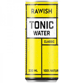 Напиток Тоник «Rawish» Water Tonic Classic, Равиш Тоник Классик 0.33л, банка