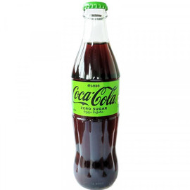Газированный напиток «Coca-Cola» Zero Sugar Lime, Кока Кола Зеро Сугар Лайм 0.33л. стекло
