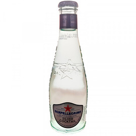 Сокосодержащий напиток S.Pellegrino Silver Cocktail, Сан Пеллегрино Серебряный Коктейль 0.2л, 4 шт/уп, стекло