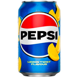 Газированный напиток «Pepsi» Lemon Twist Flavour, Пепси Лимон Твист 0.33л, банка