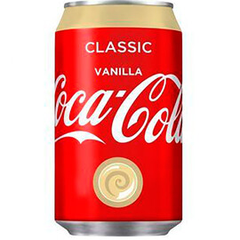 Напиток «Coca-Cola» Vanilla, 0.33л, Ванилла, банка (Германия)