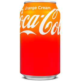 Напиток «Coca-Cola» Orange Cream, Кока Кола Апельсиновый Крем 0.355л. банка (США)