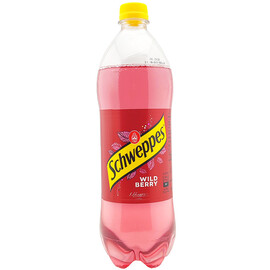 Газированный напиток «Schweppes» Wild Berry, Швепс Лесная Ягода 0.85л. пэт